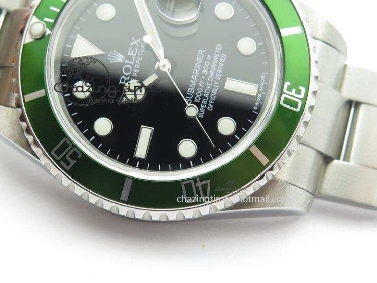 Bracelet Green Maker 16610 A3135 Dial SS Submariner BP On 0319